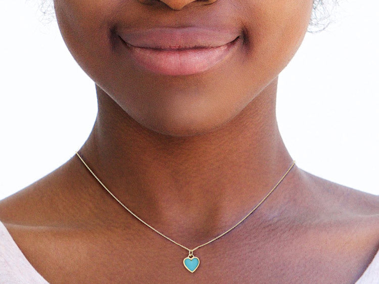 Tiffanys Blue Heart Necklace -  Australia
