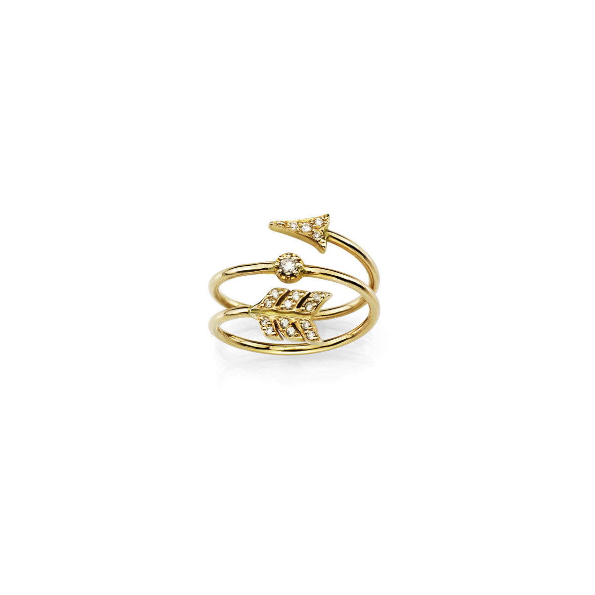 Gold arrow clearance ring