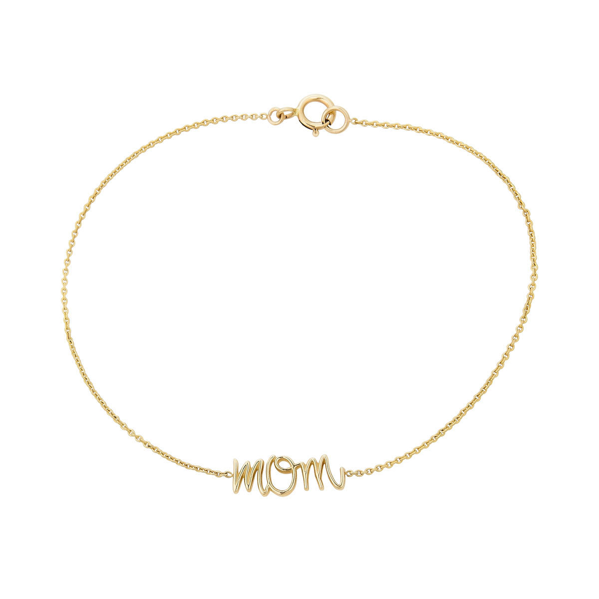 14K GOLD MOM BRACELET