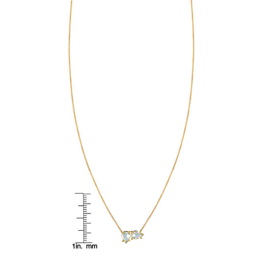 East-West North-South Diamond Necklace