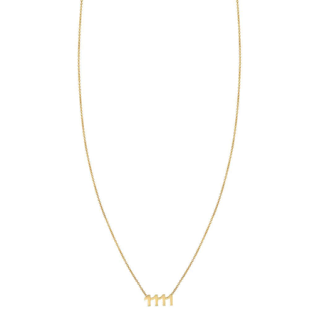 Gold 1111 Necklace