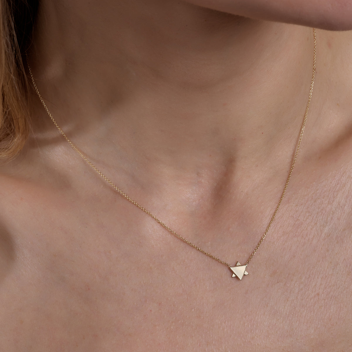 14K Gold Star of David Diamond Torah Necklace, Jewish Jewelry | Judaica  WebStore
