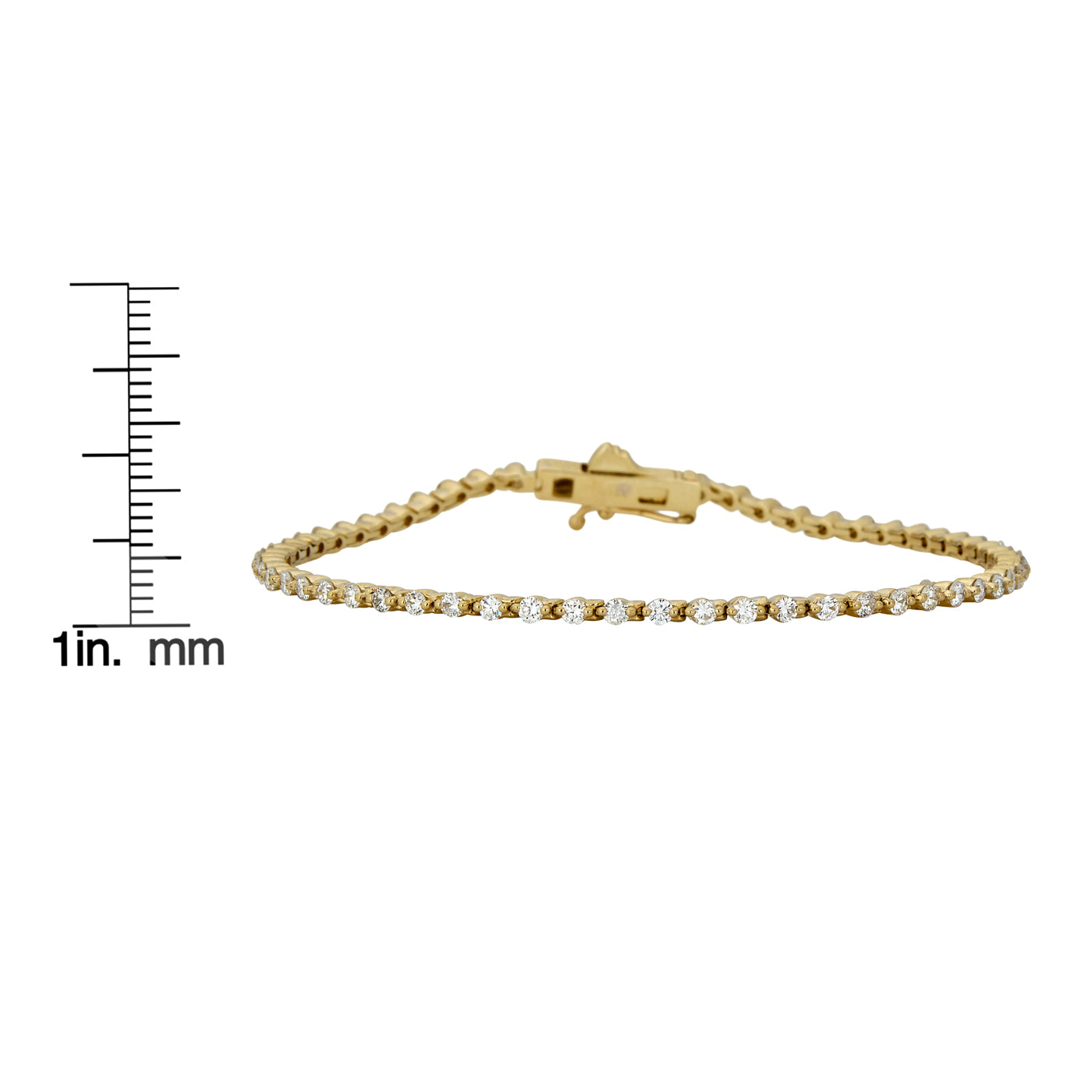 Eternity Two-Prong Diamond Bracelet