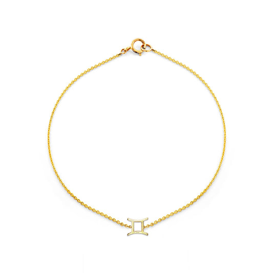 Gold Gemini Jewelry | Zodiac Phoenix Roze | Jewelry